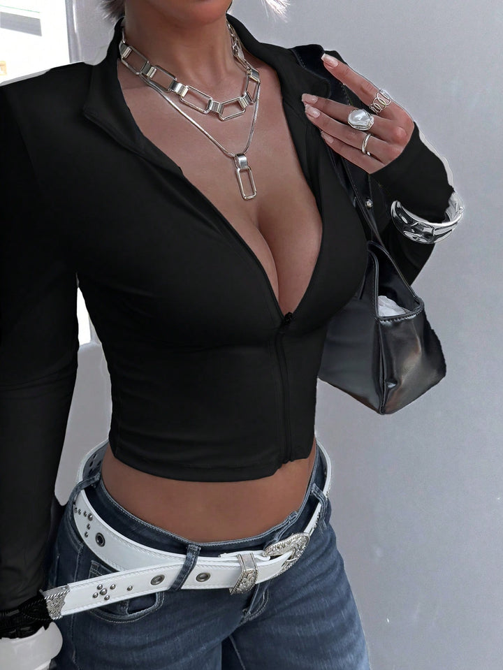 Jachetă SHEIN, negru