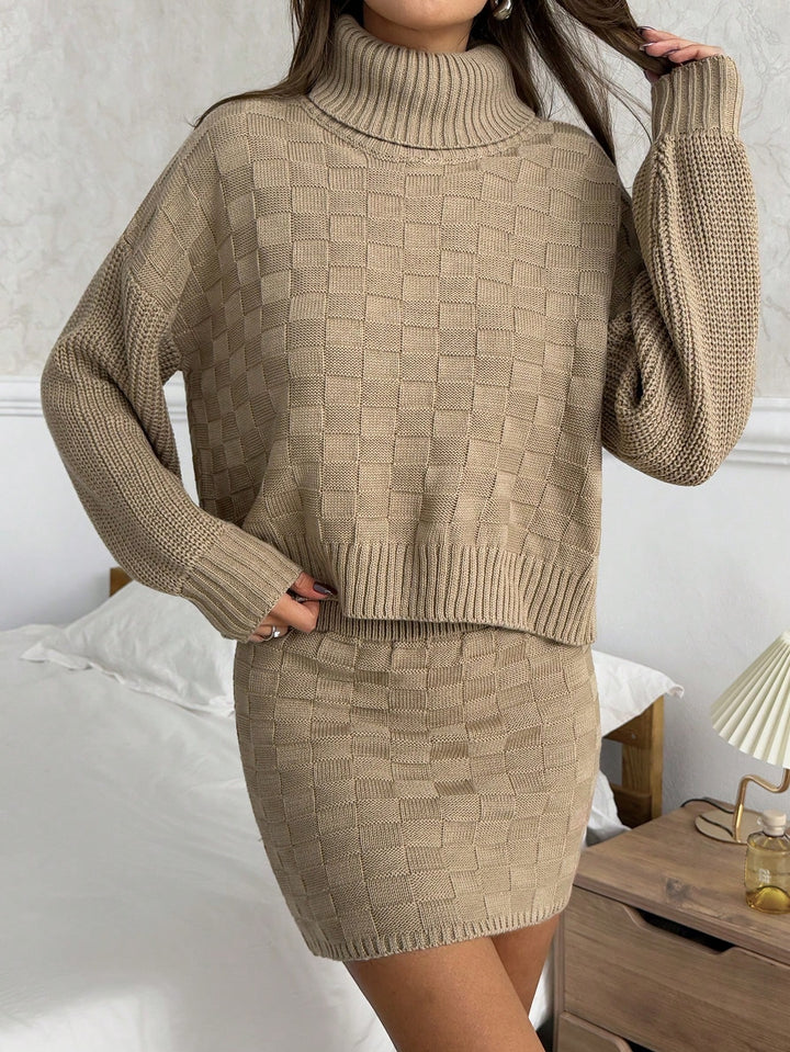 SHEIN együttes, bézs