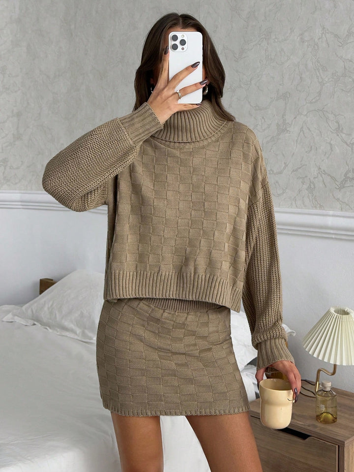 SHEIN együttes, bézs