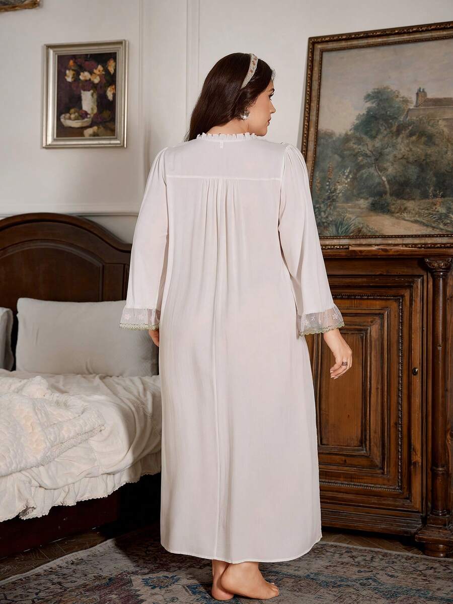 Rochie de noapte SHEIN, alb