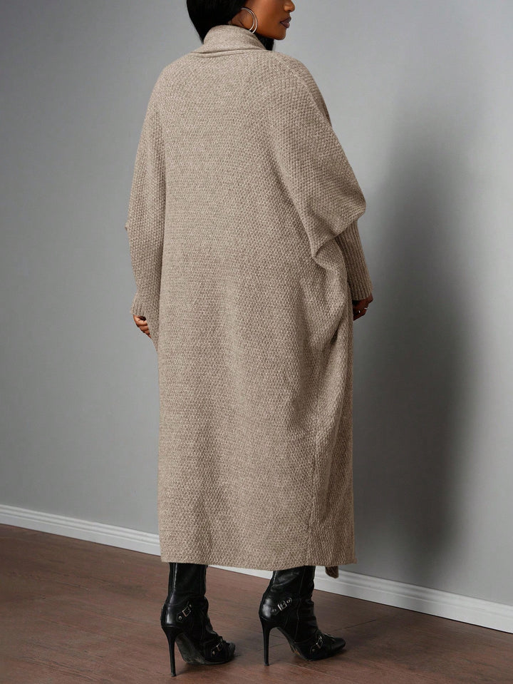 Kardigán SHEIN, khaki