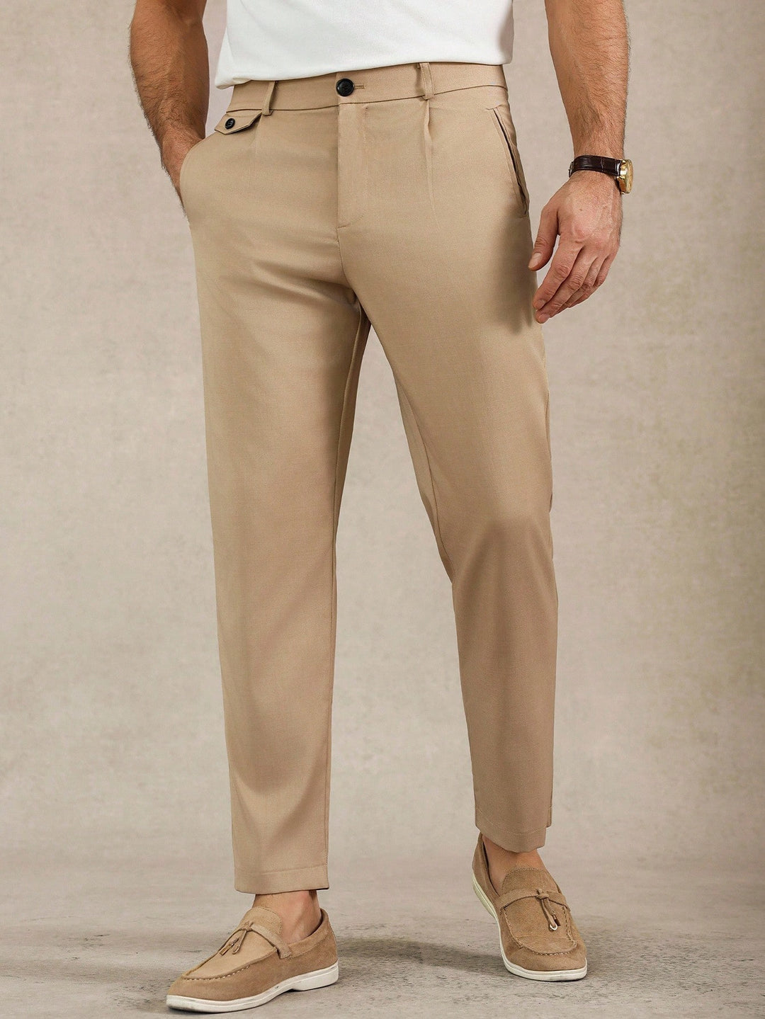Pantaloni SHEIN, kaki
