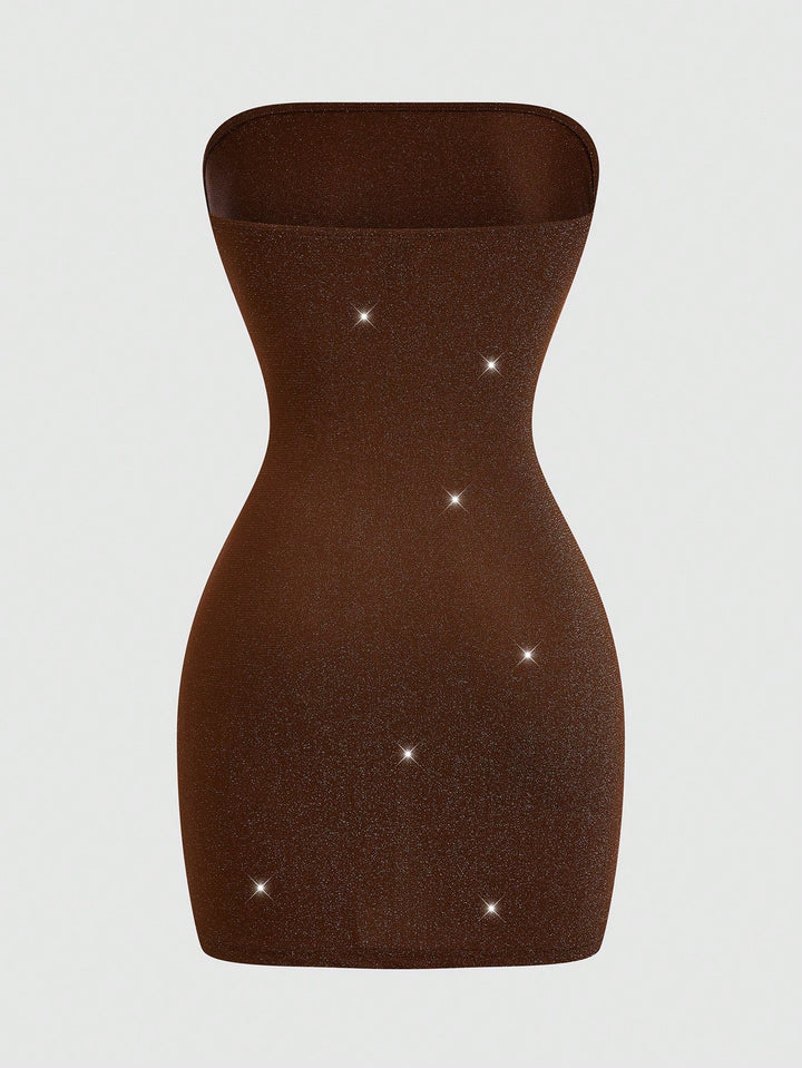 Rochie SHEIN, maro
