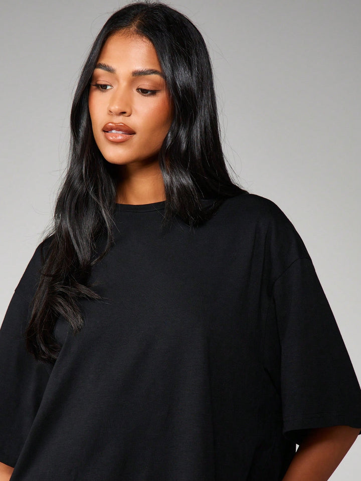Rochie midi SHEIN, negru