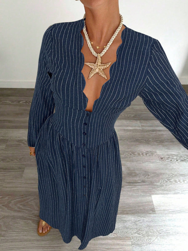 Rochie maxi SHEIN, albastru