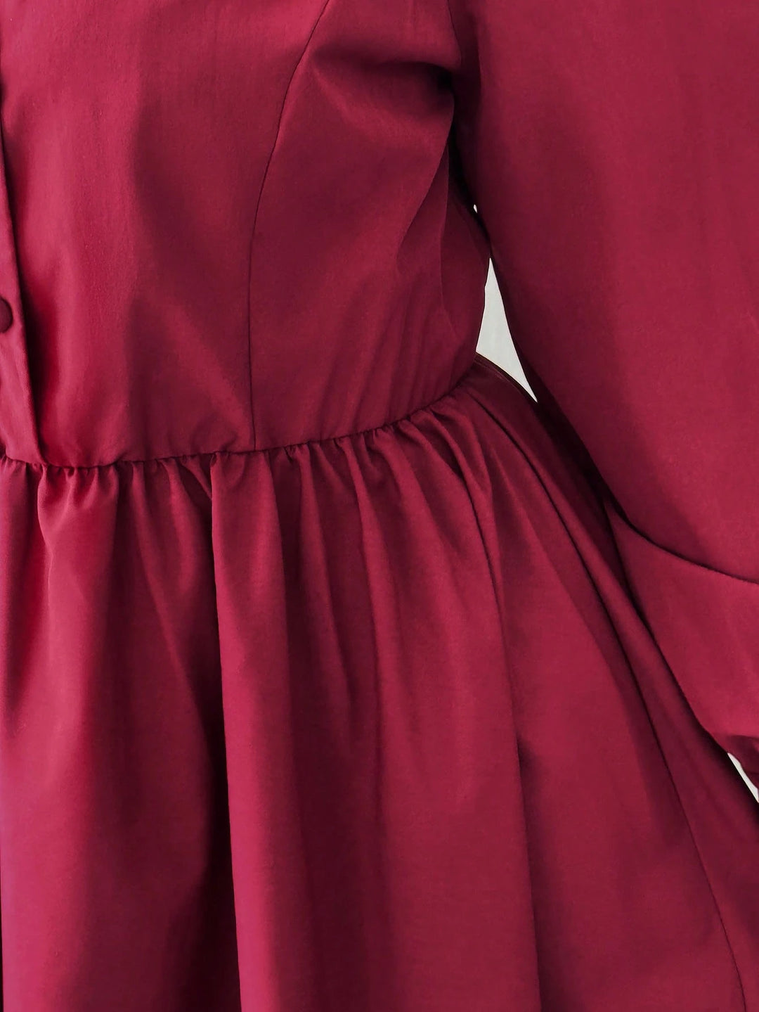 Rochie midi Shein Curve, vișiniu