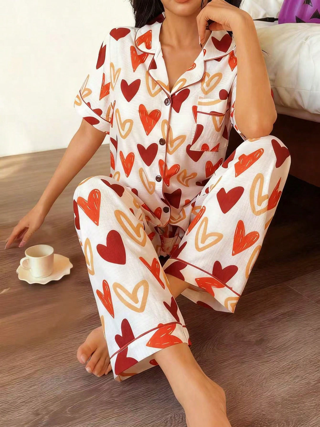Pijama SHEIN, mix culori