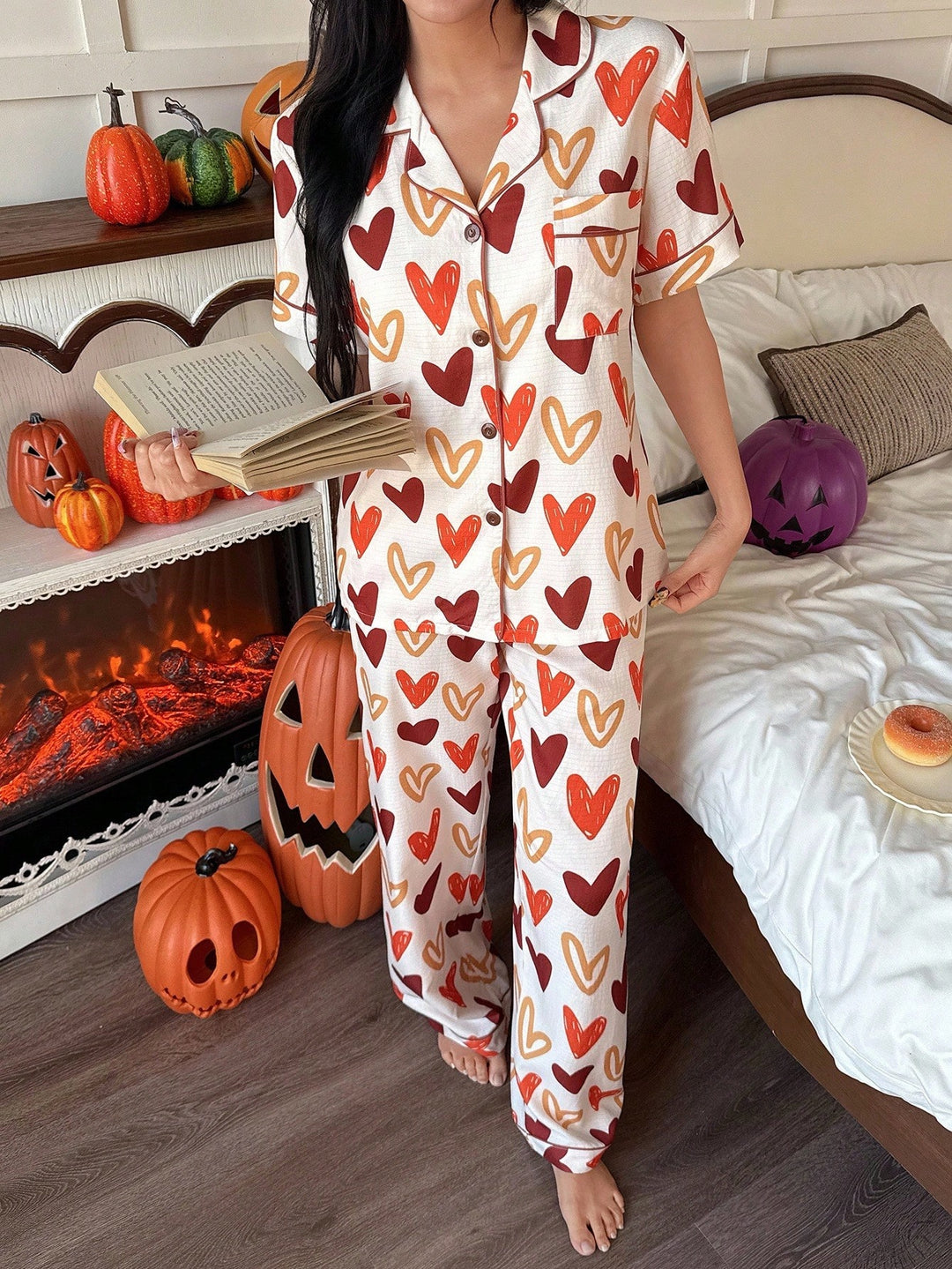 Pijama SHEIN, mix culori