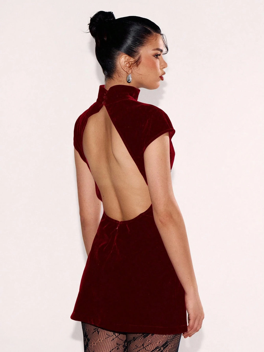 SHEIN mini ruha, piros