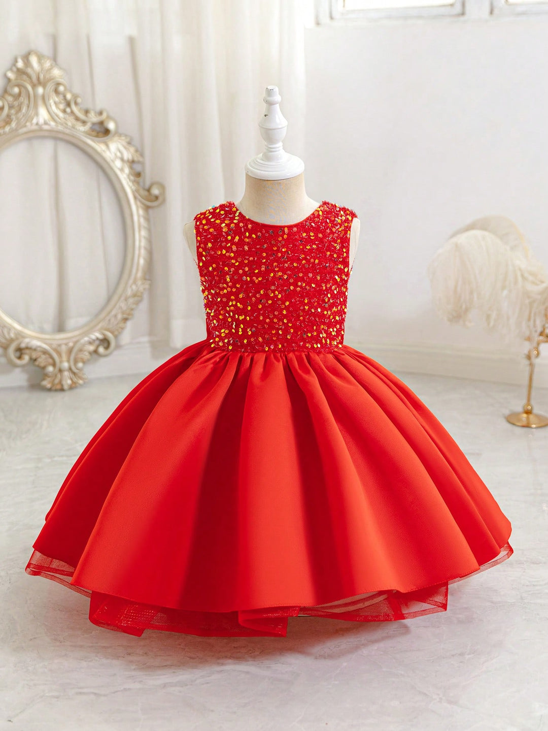 Rochie de crăciun SHEIN, roșu