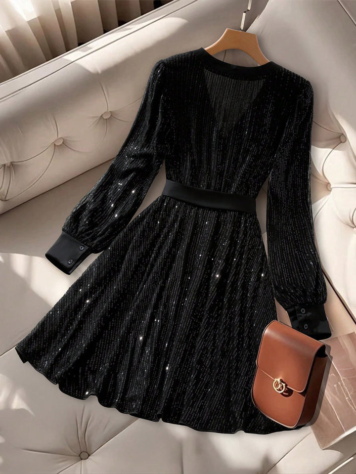 Rochie mini SHEIN, negru