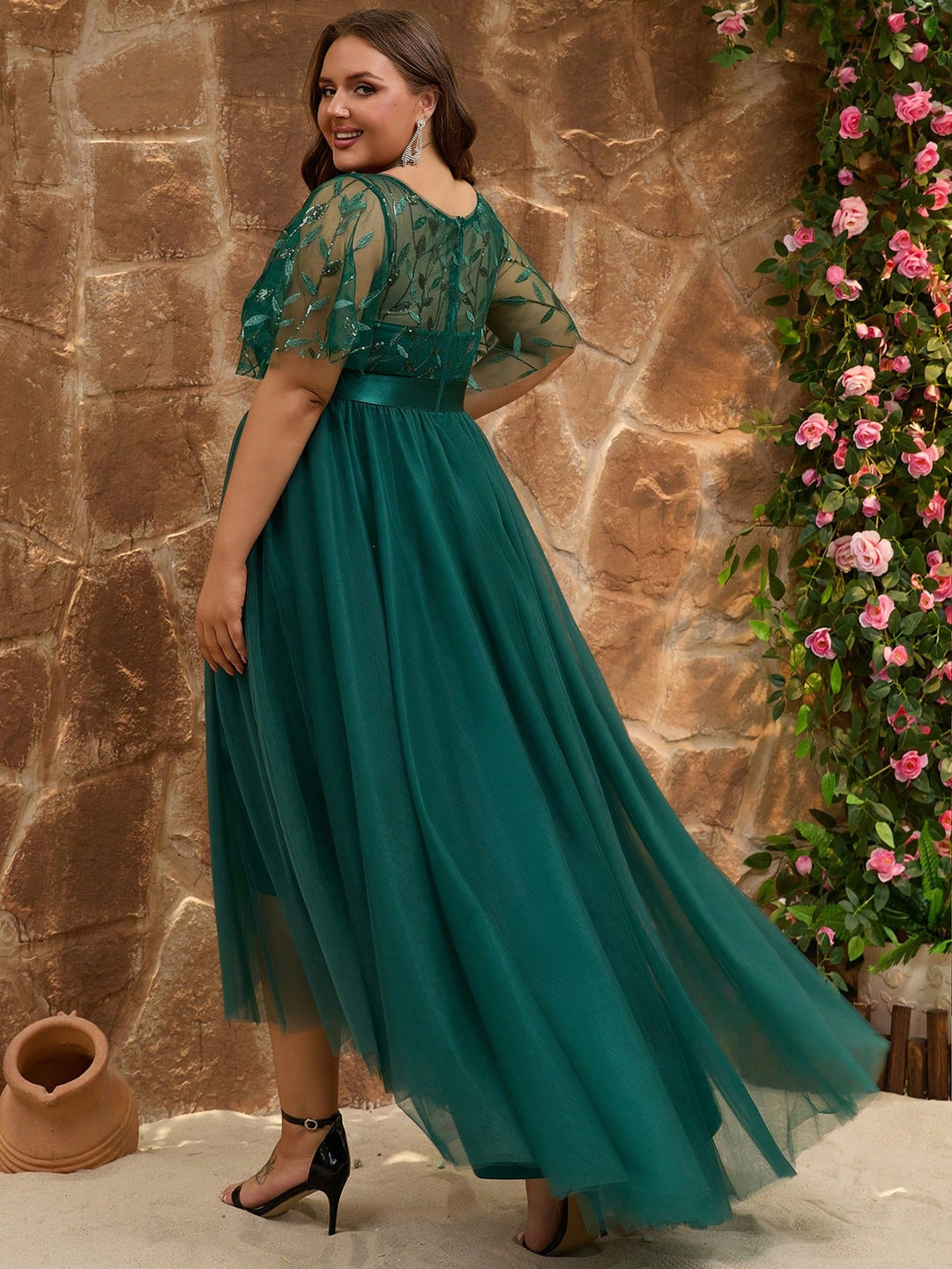 Rochie SHEIN, verde