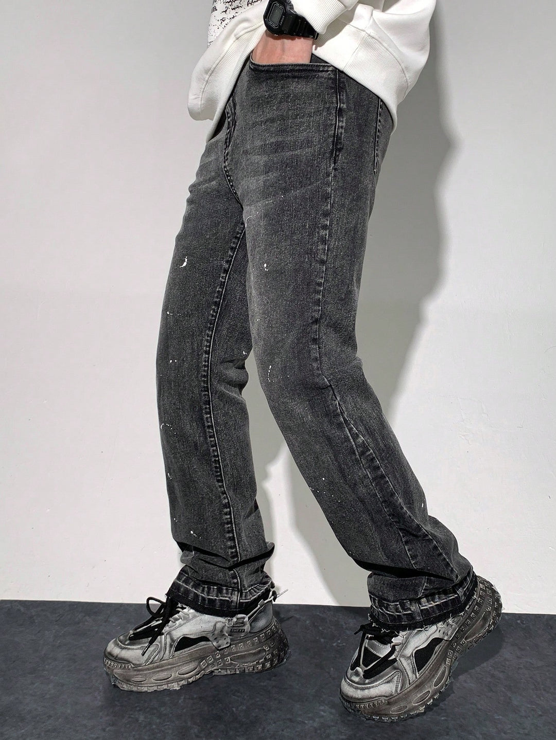 Jeans SHEIN, negru