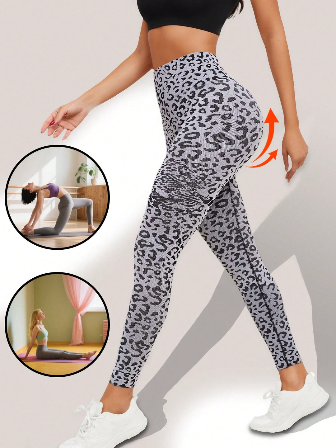 SHEIN sport leggings, szürke
