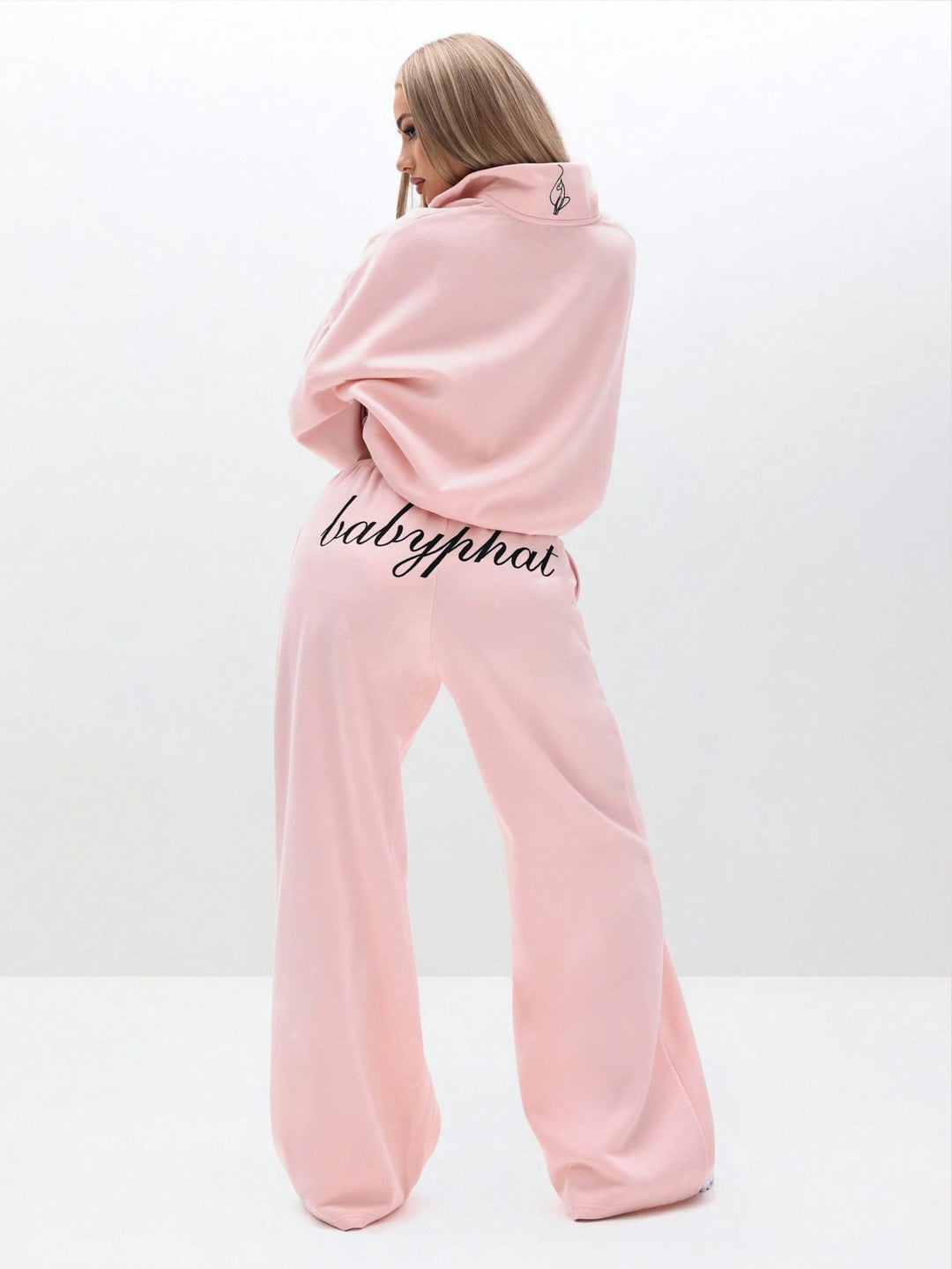 Pantaloni SHEIN, roz