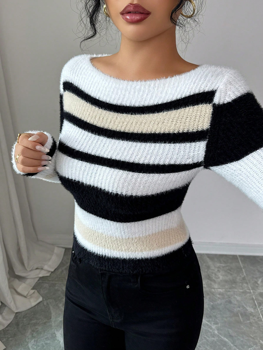 Pulover SHEIN, mix culori