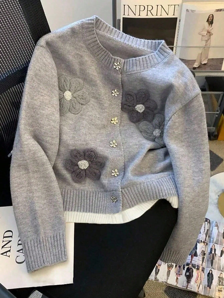 Cardigan SHEIN, gri