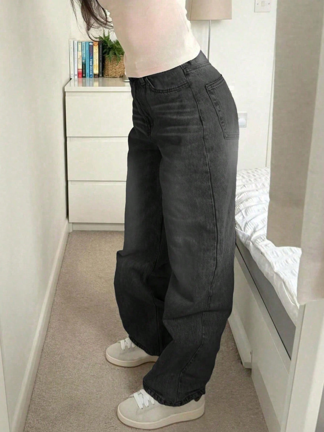 Jeans SHEIN, gri
