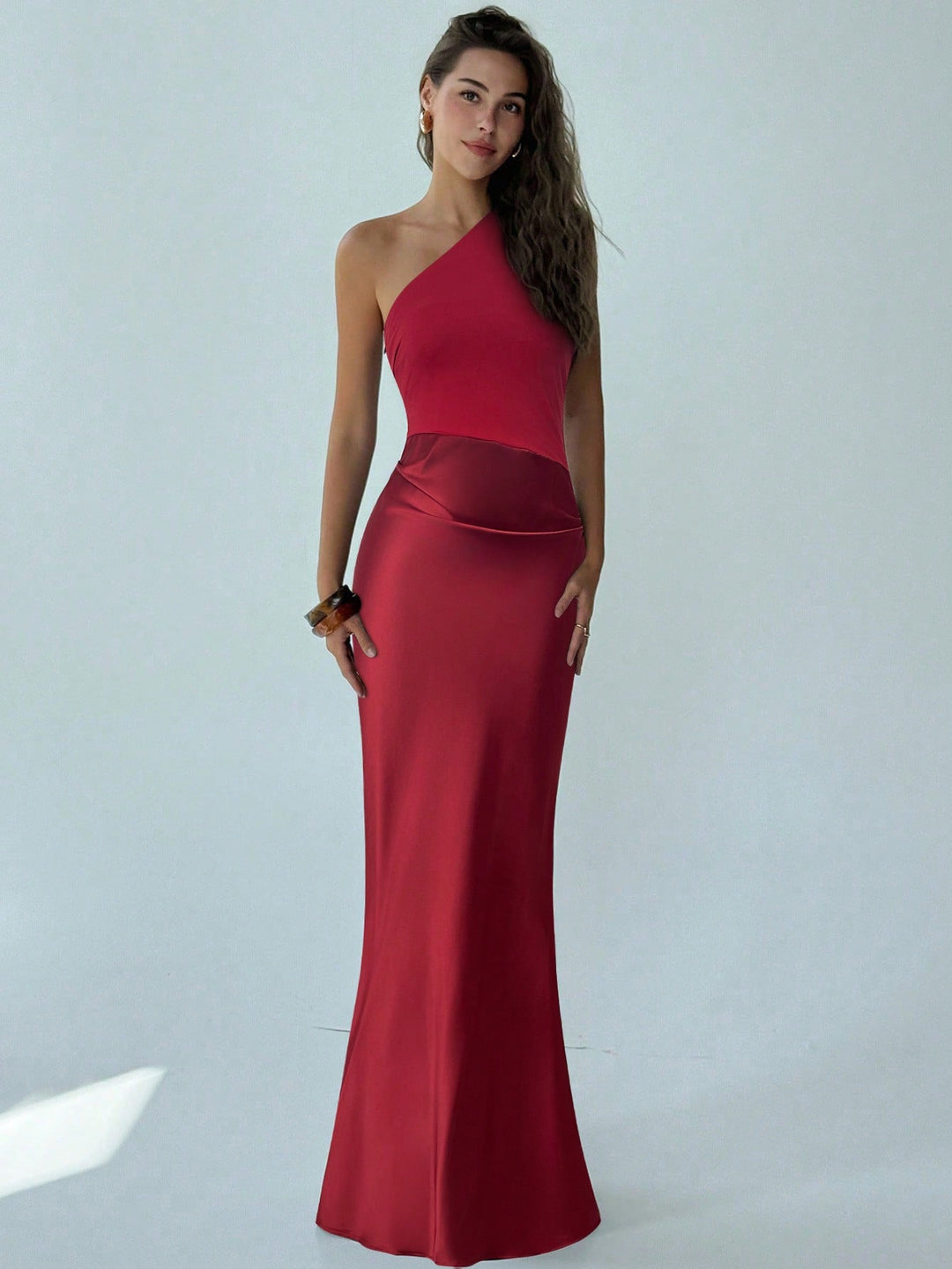 Rochie maxi SHEIN, vișiniu