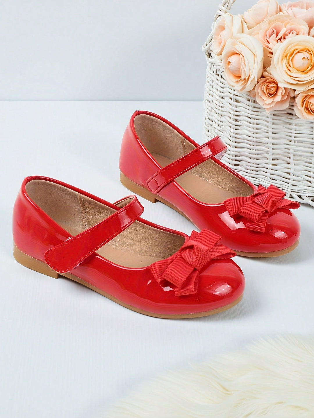 SHEIN balerinák, piros