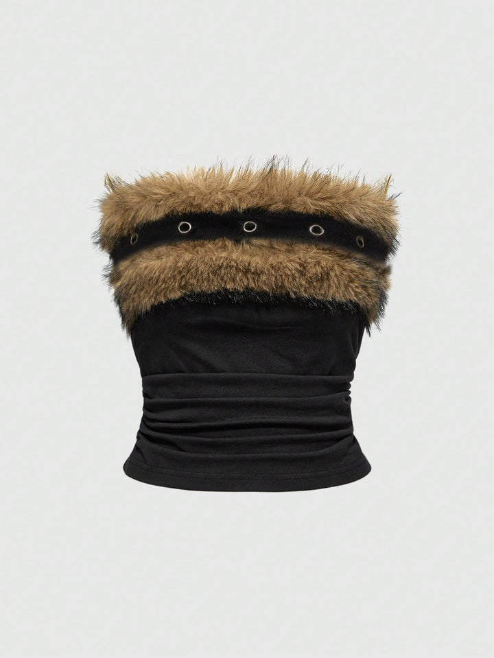 Top SHEIN, negru