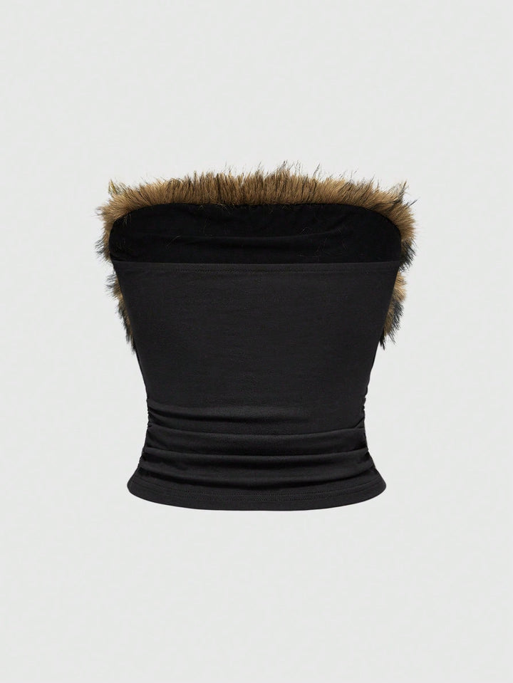 Top SHEIN, negru