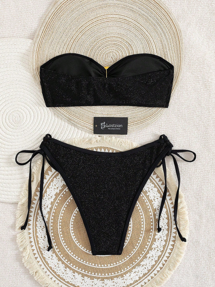 Set bikini SHEIN, negru