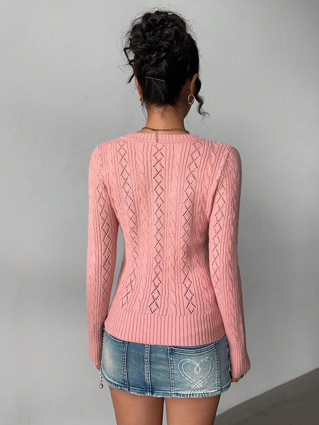 SHEIN blúz, rózsaszín
