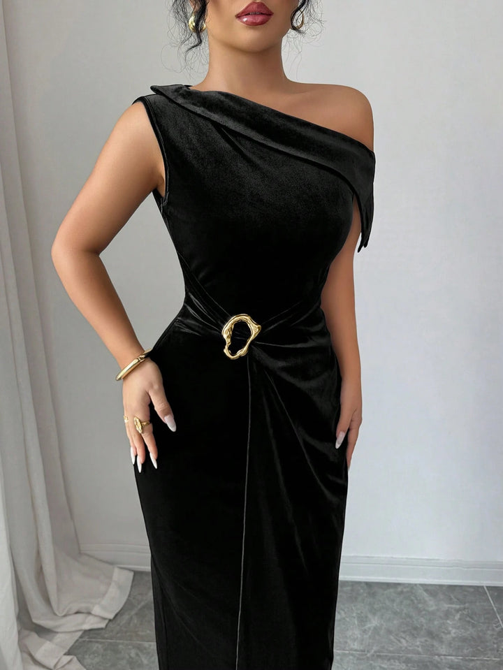 Rochie maxi SHEIN, negru