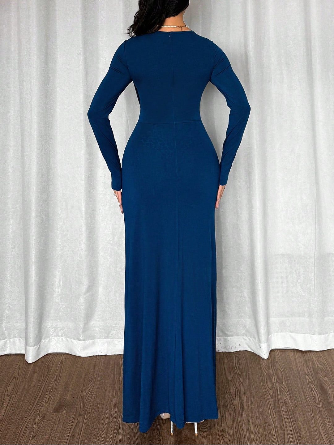 Rochie maxi Shein, albastru