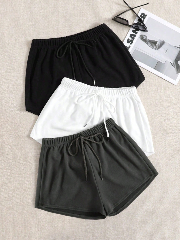 Set pantaloni scurți de pijama SHEIN, mix culori