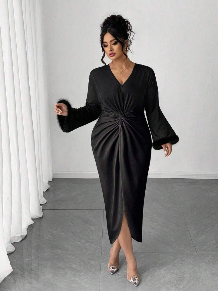 Rochie maxi SHEIN, negru