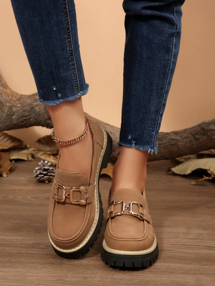 Pantofi SHEIN, maro
