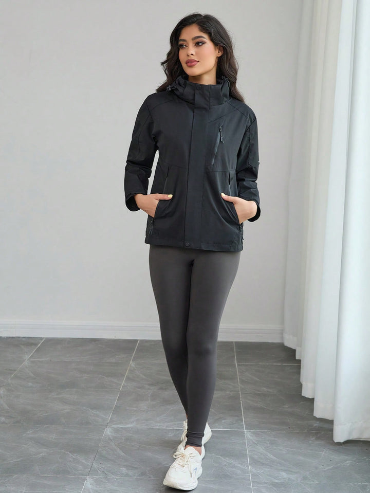Jachetă SHEIN, negru