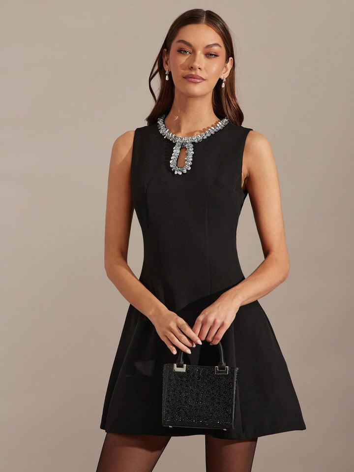 Rochie scurtă SHEIN, negru
