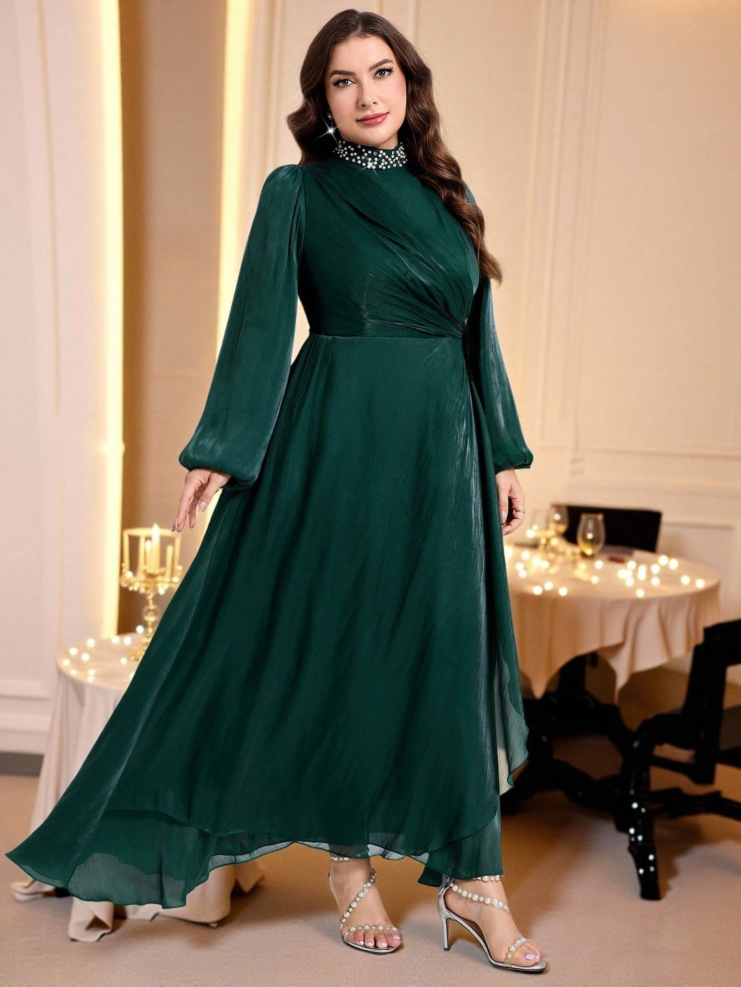 Rochie SHEIN, verde