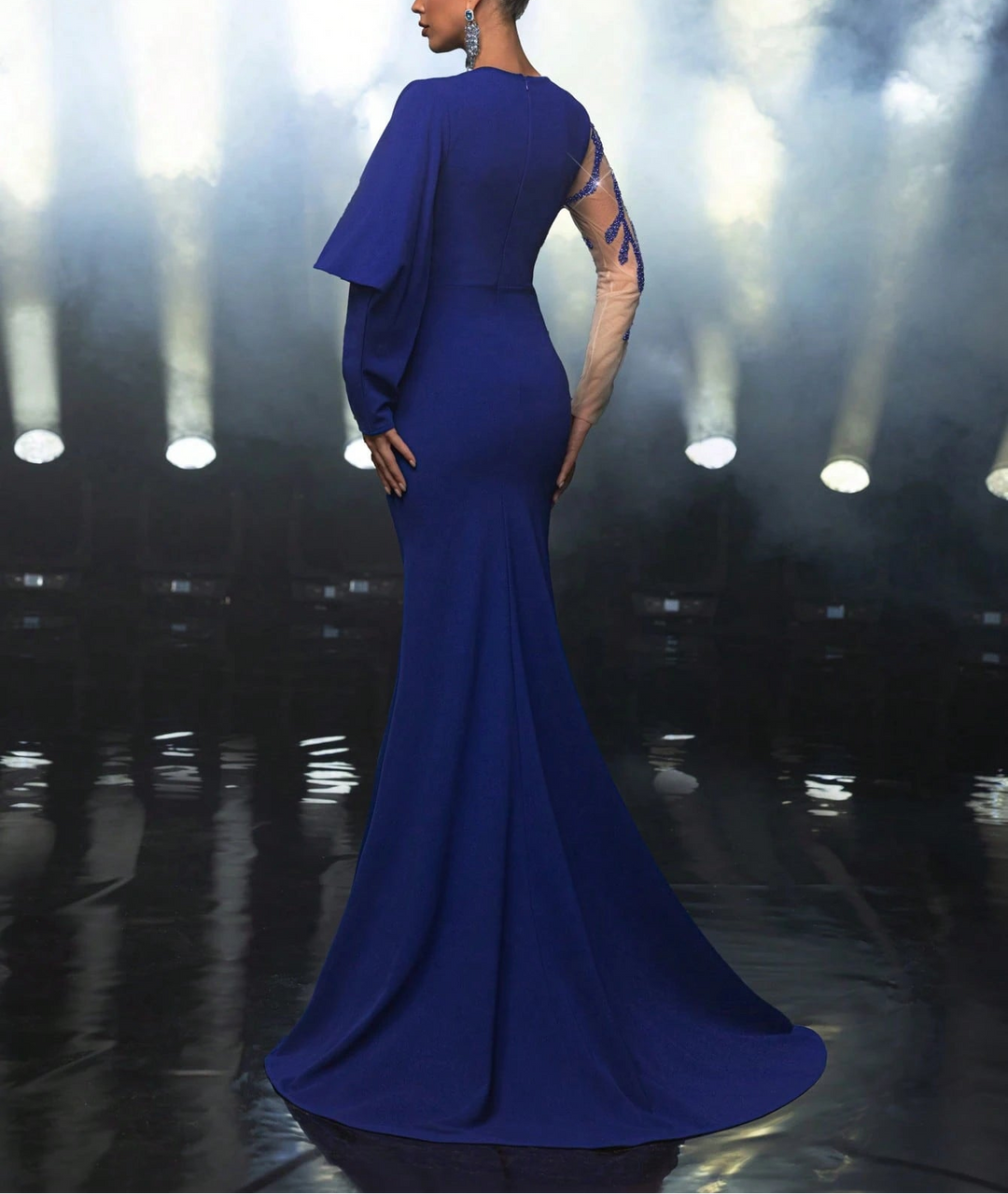 SHEIN Formal Dress, blue