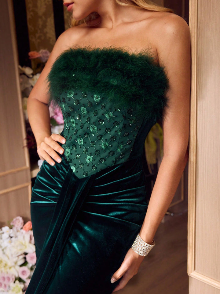 Rochie SHEIN, verde