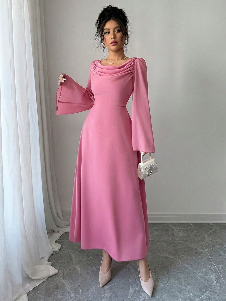 Rochie maxi SHEIN, roz