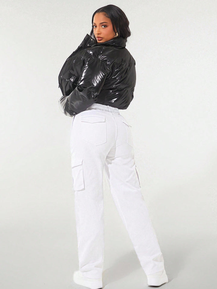 Jeans SHEIN, alb