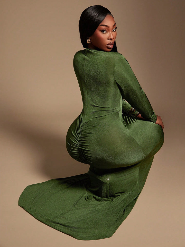 Rochie SHEIN, verde