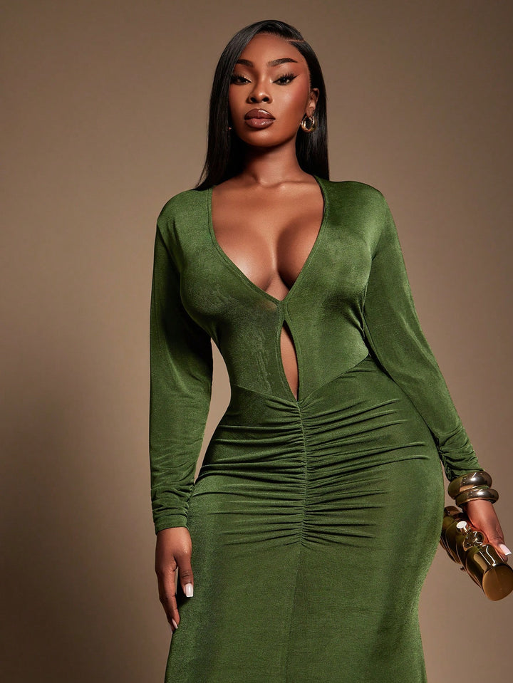 Rochie SHEIN, verde