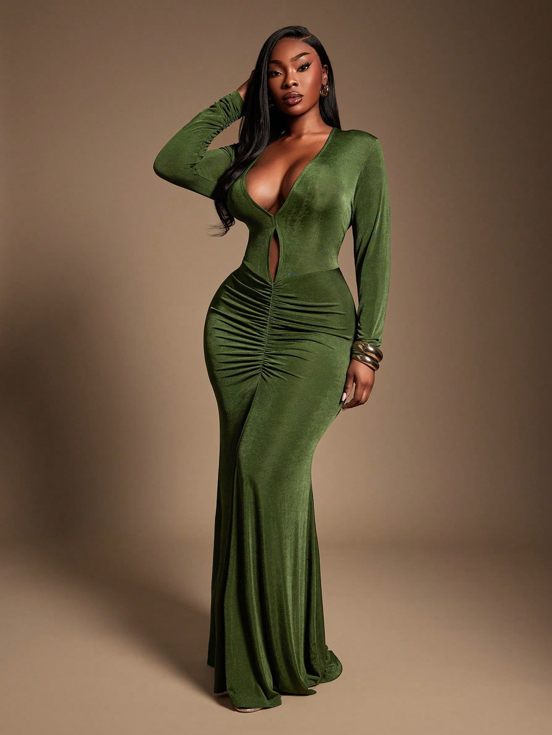 Rochie SHEIN, verde