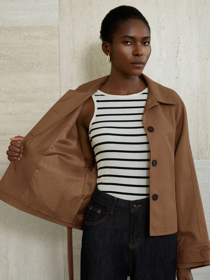 Trench SHEIN, maro