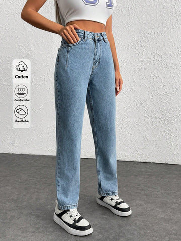 Jeans SHEIN, albastru