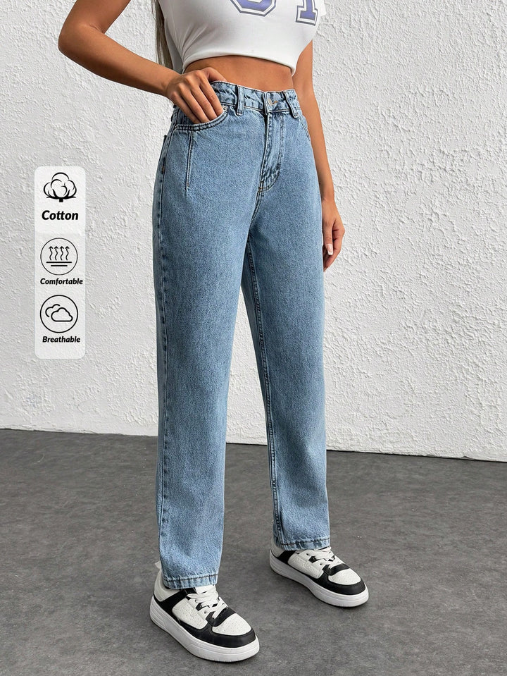 Jeans SHEIN, albastru
