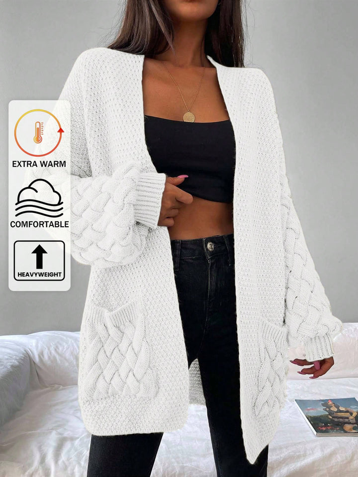 Cardigan SHEIN, alb