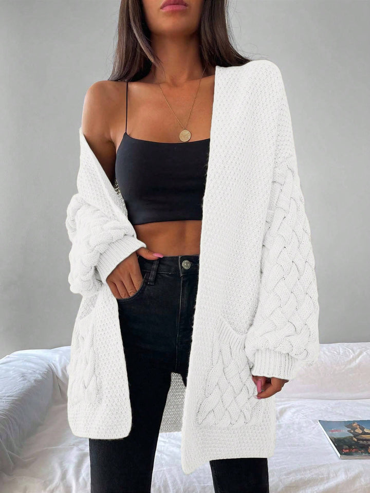 Cardigan SHEIN, alb