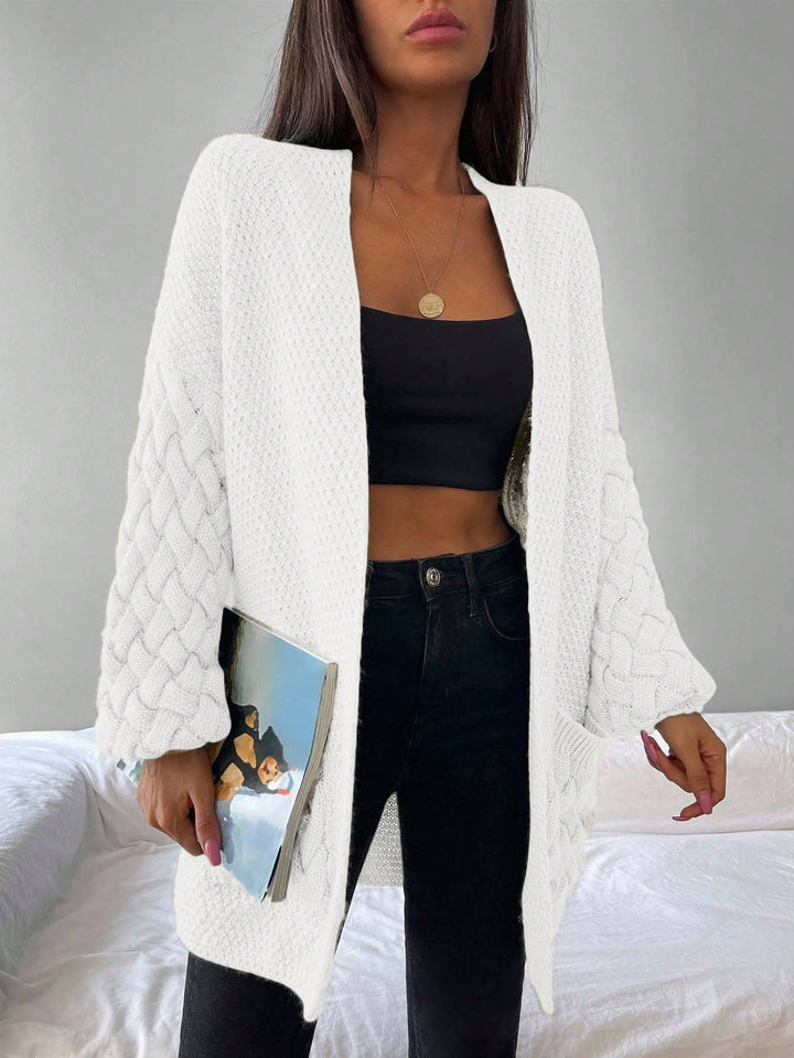 Cardigan SHEIN, alb