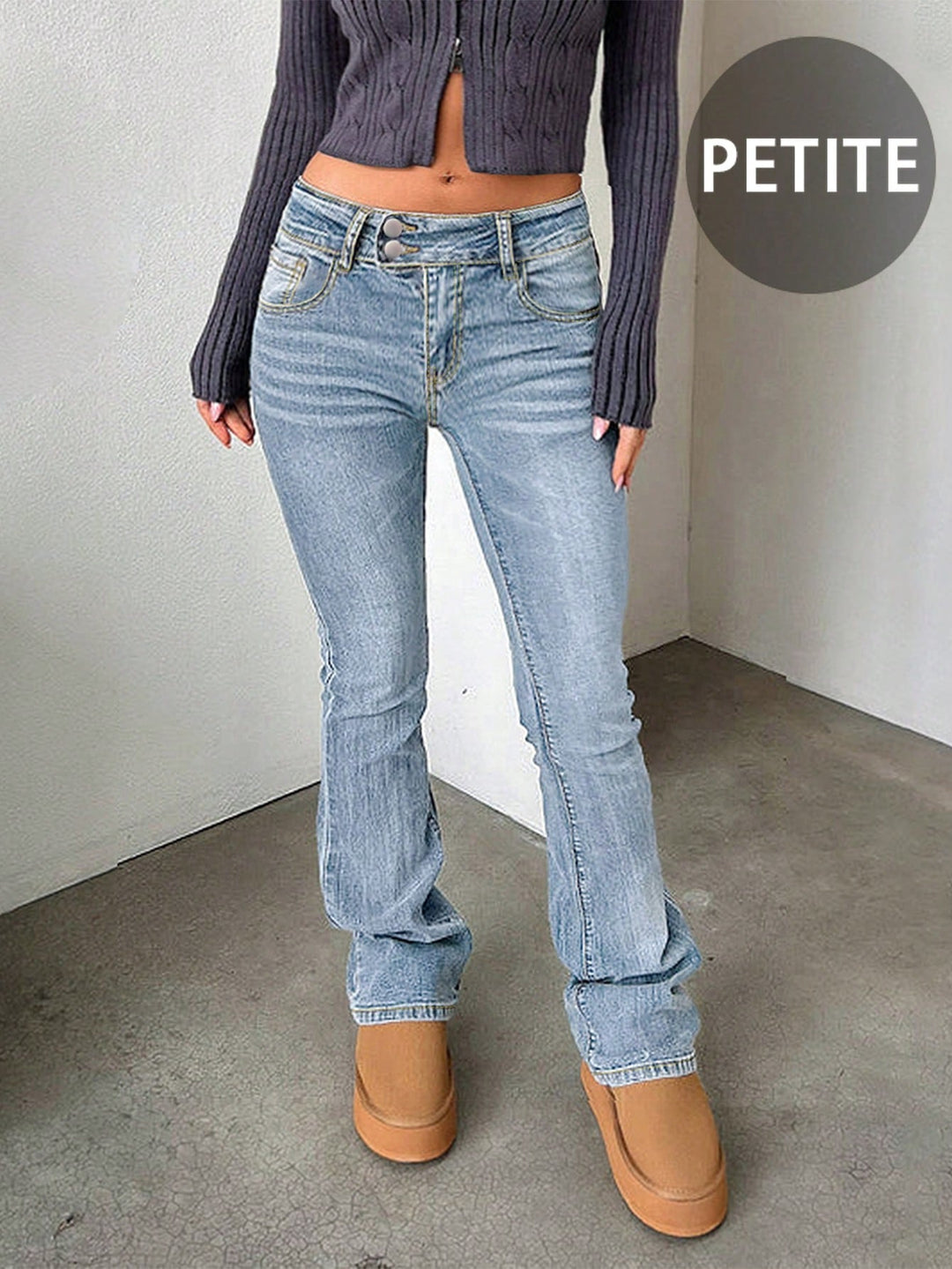 Jeans SHEIN, albastru